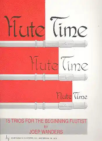 Flute Time 15 trios for the beginning flutist Meistverkauft