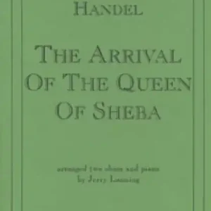 Begrenztes Angebot The Arrival of The Queen of Sheba for piano solo