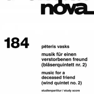 Expressversand Musik für einen verstorbenen Freund für Flöte, Oboe, Klarinette, Horn und Fagott