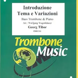 Wochenendangebot Introduzione tema e variazioni für Baßposaune und Klavier