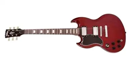 Jetzt Bestellen Vintage LVS6 Lefthand E-Gitarre Cherry Red