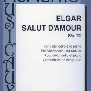 Bestseller Salut d'amour op.12 für Violoncello und Klavier