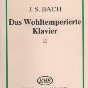 Super-Preis DAS WOHLTEMPERIERTE KLAVIER BAND 2 STUDIENPARTITUR