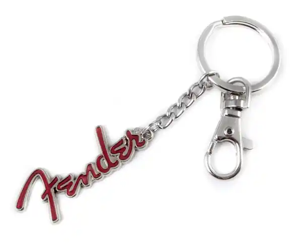 Fender Keychain Logo Red Angebot
