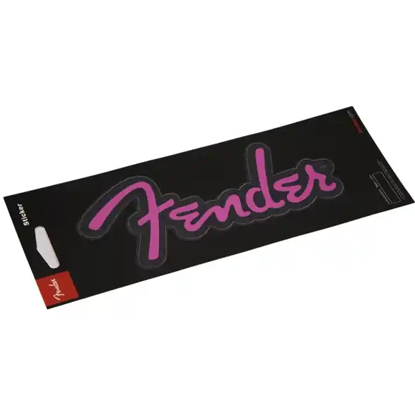 Knallerangebot Fender Sticker Logo Pink Glitter