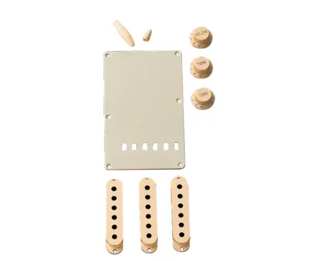 Heißes Angebot Fender Stratocaster Accessory Kit Aged White