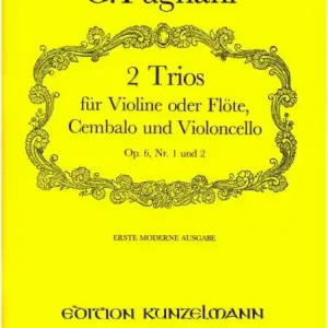 2 Trios op.6,1-2 für Violine (Flöte), Cembalo und Violoncello Highlight