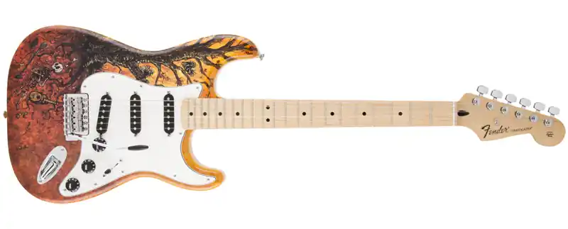 Fender Special Edition David Lozeau Art Stratocaster Tree of Life Kracherpreis