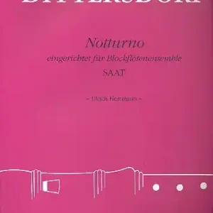 Sofort Bestellen Notturno für 4 Blockflöten (SAAT)