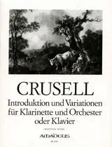Introduktion und Variationen op.12 für Klarinette und Orchester (Klavier) Expressversand