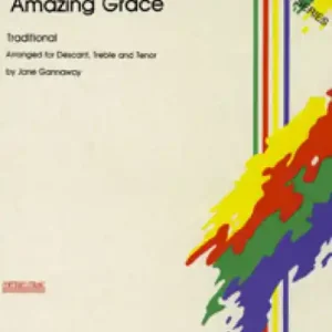 Amazing Grace for 9 recorders (SSSAAATTT) and piano Wochenendangebot