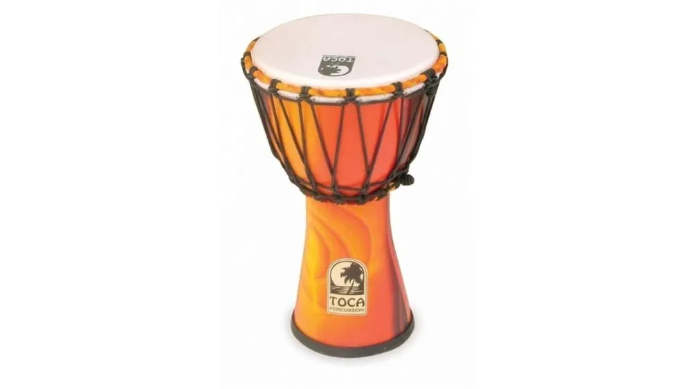 Preiswert Toca SFDJ-7F Djembe 7" Fiesta Red