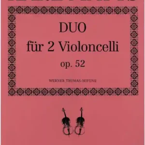 Duo op.52 für 2 Violoncelli Ausverkauf
