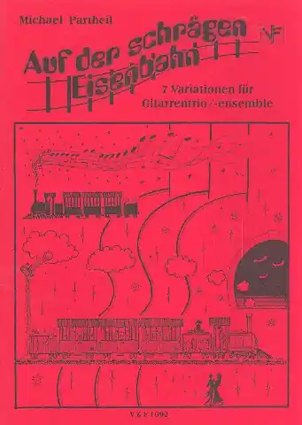 Preiswert Auf der schrägen Eisenbahn 7 Variationen für Gitarrentrio/Ensemble