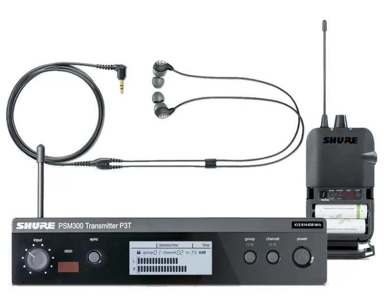 Top-Seller Shure PSM 300 P3TER112GR-Q25 Stereo In-Ear Monitoring System