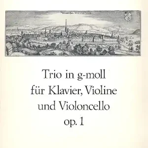 Geprüft Klaviertrio g-Moll op.1