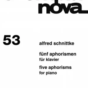 Highlight 5 Aphorismen für Klavier