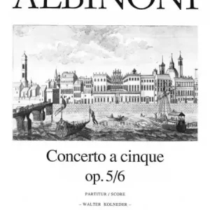 Concerto à cinque C-Dur op.5,6 für Violine und Streichorchester Meistverkauft