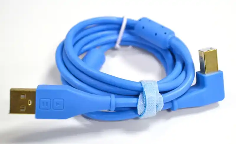 Ausverkauf DJ TechTools DJTT Chroma USB Kabel Blau