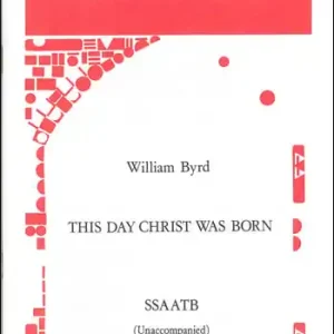 This Day Christ was born for mixed chorus (SSAATB) Knallerangebot