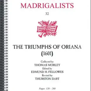 Nur Heute The English Madrigalists vol.32 for to 5 and 6 voices and piano