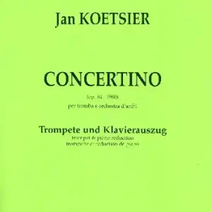 Concertino op.84 für Trompete und Orchester für Trompete und Klavier Mega-Angebot