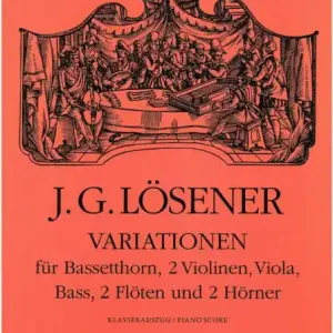 Wochenendangebot Variationen für Bassetthorn und Klavier
