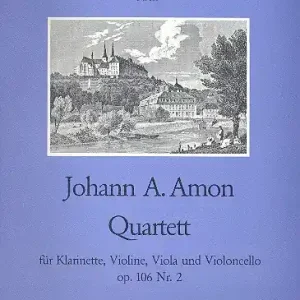 Schneller Versand Quartett op.106,2 für Klarinette und Streichtrio,