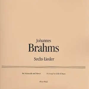 6 Lieder für Violoncello und Klavier Ausverkauf