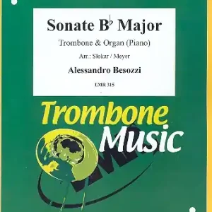 Begrenztes Angebot Sonate B-Dur für Posaune und Orgel (Klavier)