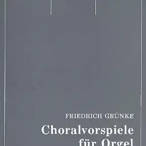 Neu Choralvorspiele Band 1 für Orgel