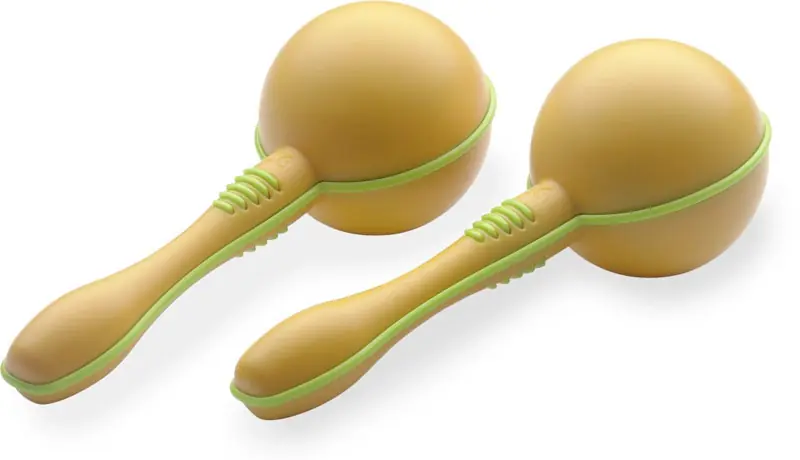 Stagg MRP-20YW Kunststoff Maracas Gelb Neuheit