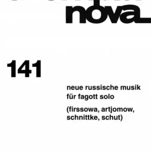 Neue russische Musik für Fagott solo Exempla Nova 141 Günstig