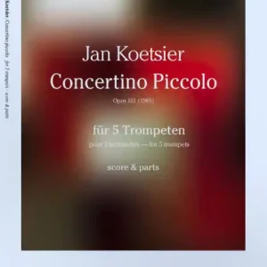 Concertino piccolo op.101 für 5 Trompeten Bestpreis