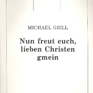 Aktuell Nun freut euch lieben Christen gmein Partita für Orgel