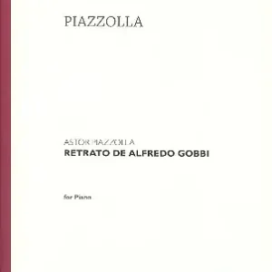 Saisonangebot Retrato de Alfredo Gobbi für Klavier