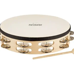 Nino NINO26 Holz Tambourine 10" Preiswert