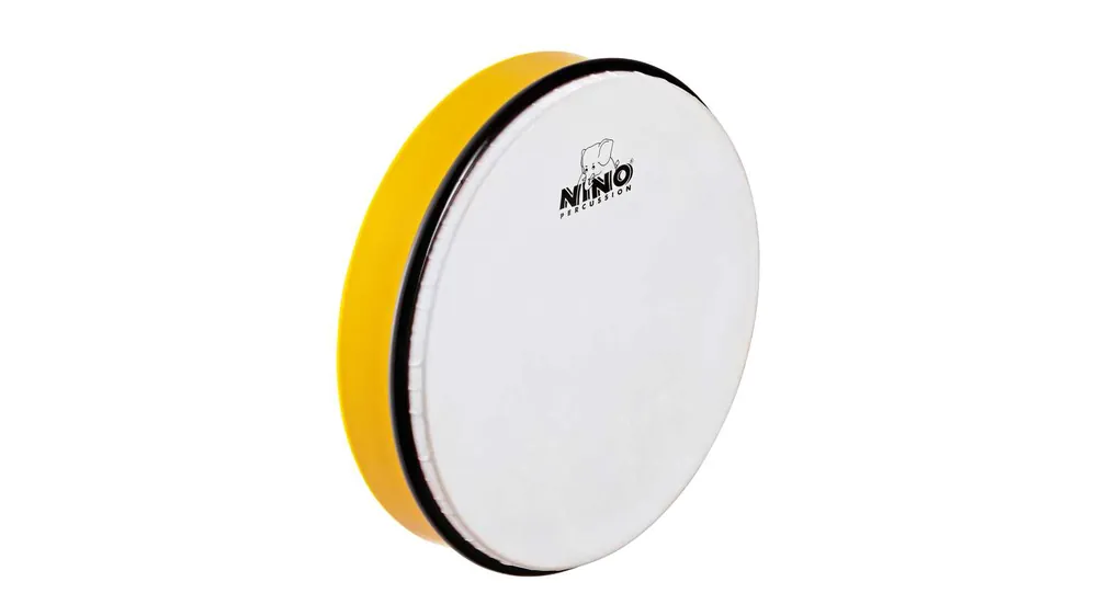 Ausverkauf Nino ABS Handtrommel gelb 10"