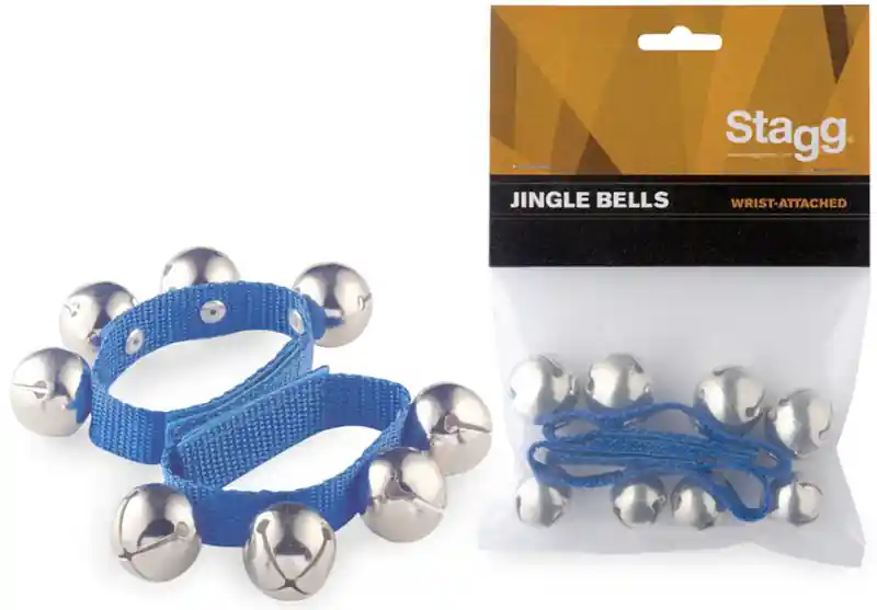 Stagg SWRB4 LBL Glockenarmbänder Blau Finale Aktion