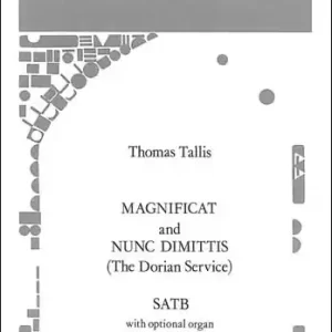 Markenware Magnificat and Nunc Dimittis for mixed choir with opt. organ,