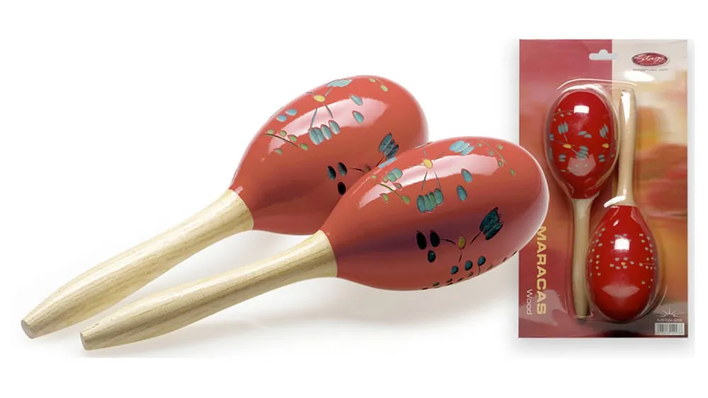 Top-Angebot Stagg MRW-29 Holz Maracas Rot