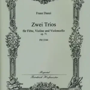2 Trios op.71 für Flöte, Violine und Violoncello Preisknaller