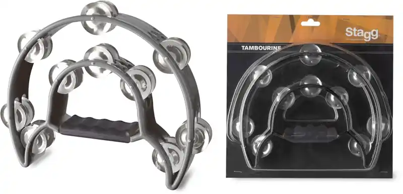 Top-Angebot Stagg TAB-1 BK Cutaway Tambourin Schwarz