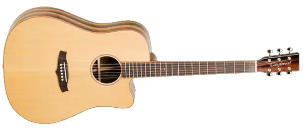 Solange Der Vorrat Reicht Tanglewood JD-CE Westerngitarre Natur
