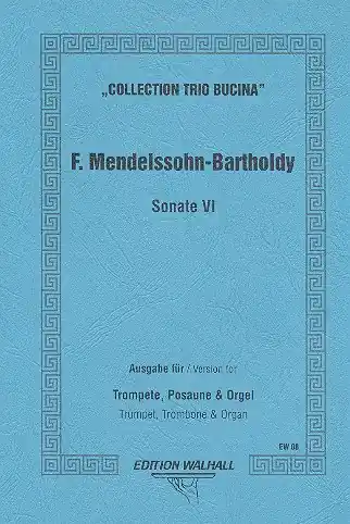 Meistverkauft Sonate 6 für Trompete, Posaune und Orgel (Klavier)