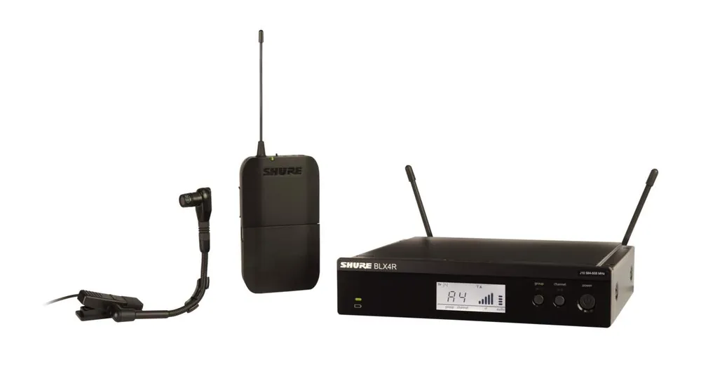 Shure BLX14R/B98 Beta Instrumenten Funk System Garantierte Lieferung