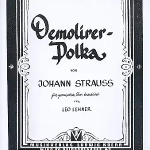 Top-Angebot DEMOLIRER-POLKA FUER GEMISCHTEN CHOR UND KLAVIER