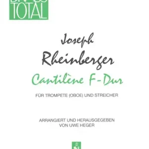 Cantilene F-Dur für Trompete (Oboe) und Streicher Preis Gesenkt