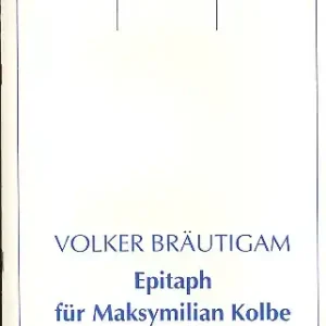 Versand Am Gleichen Tag Epitaph für Maksymilian Kolbe für Orgel