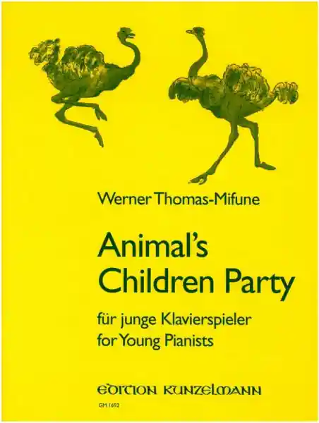 Gratis Versand Animal's Children Party für Klavier